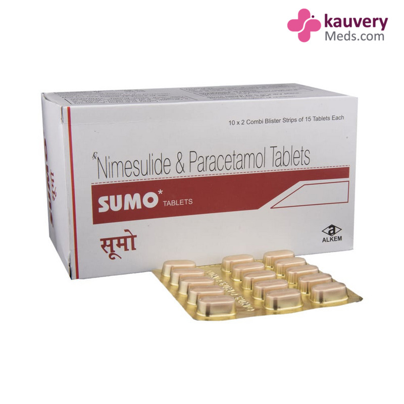 Sumo Tablet (Strip of 15) for Pain relief