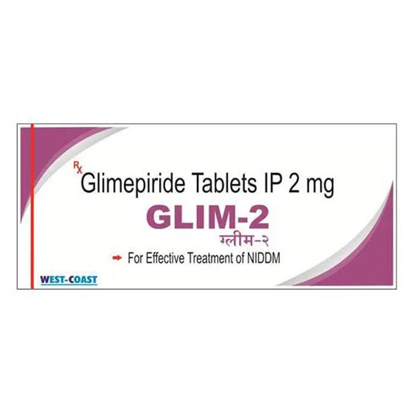 GLIM 2 Tablet 10's | Check Price, Uses, Side Effects, and substitutes